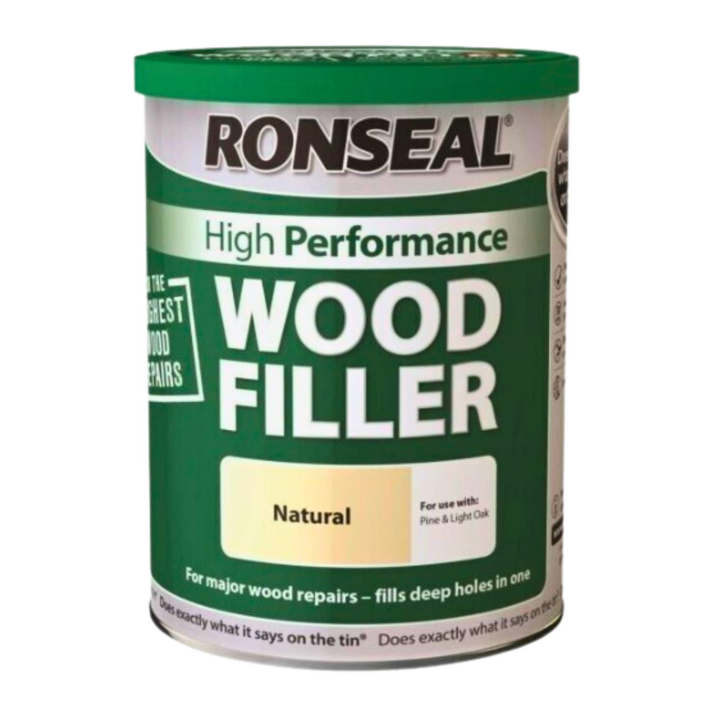 Ronseal High Performance 2 Part Wood Filler Natural