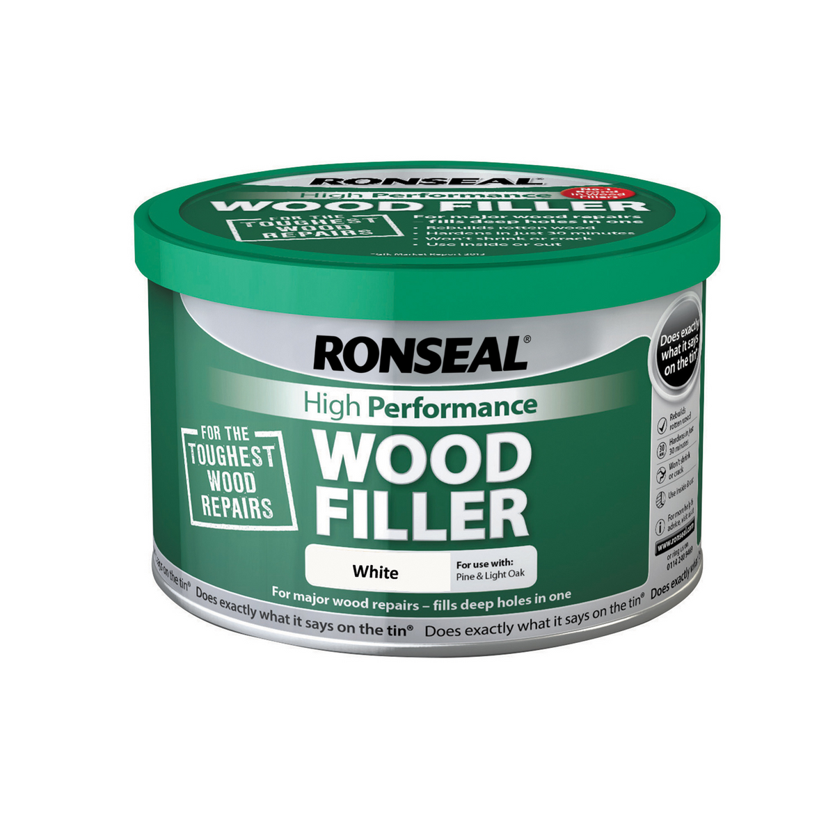 Ronseal High Performance 2 Part Wood Filler White