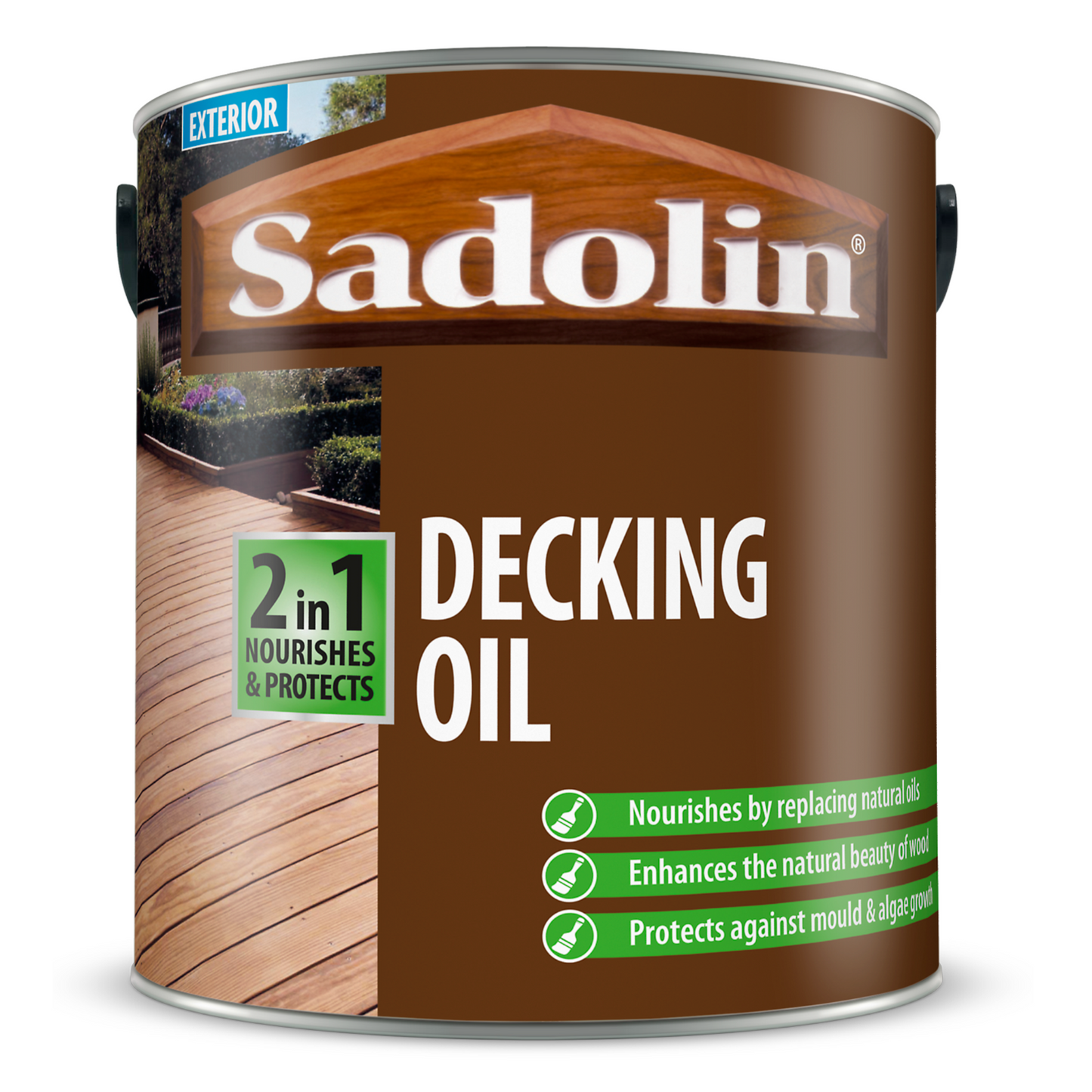 Sadolin 2-In-1 Decking Oil Clear