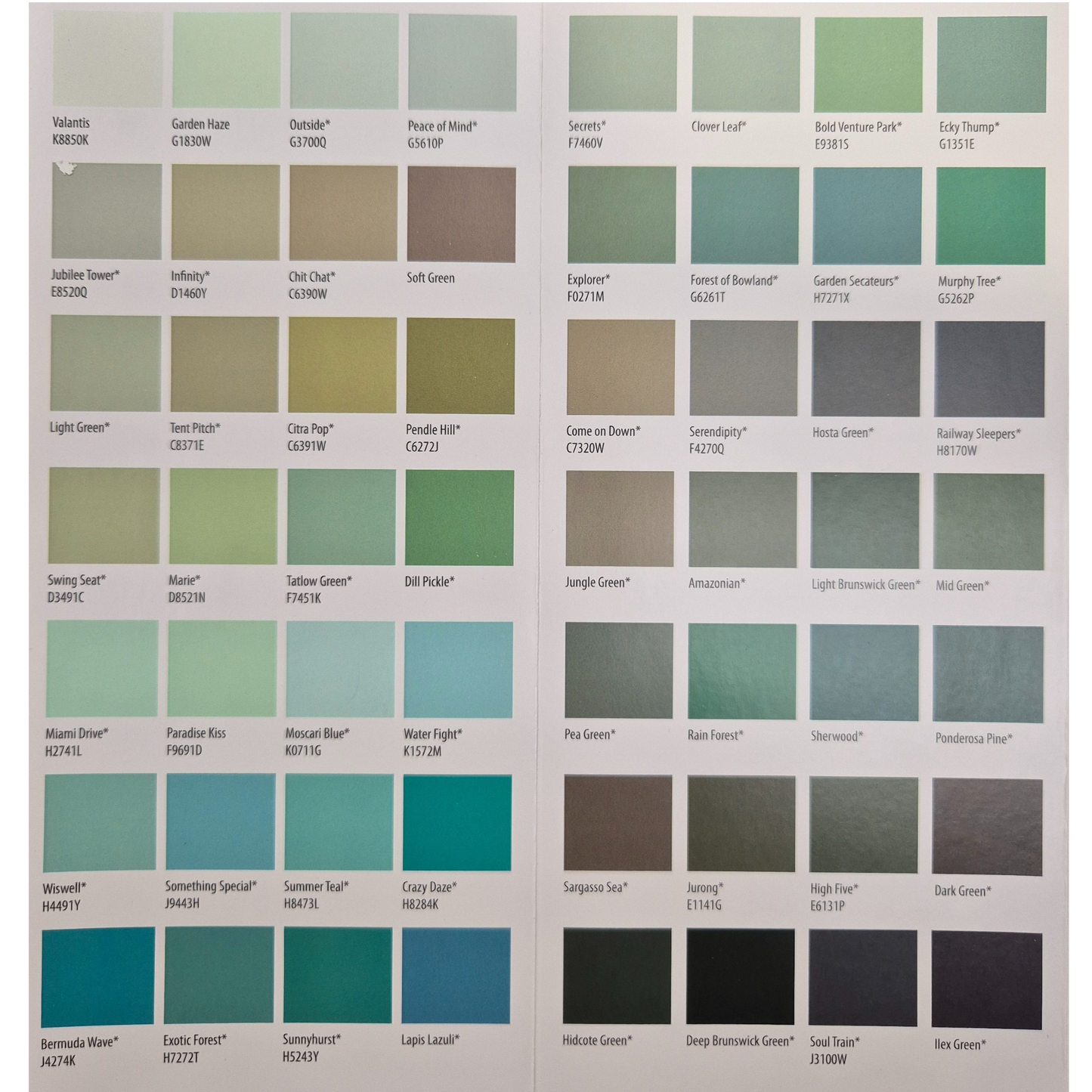 Sadolin Product & Colour Guide