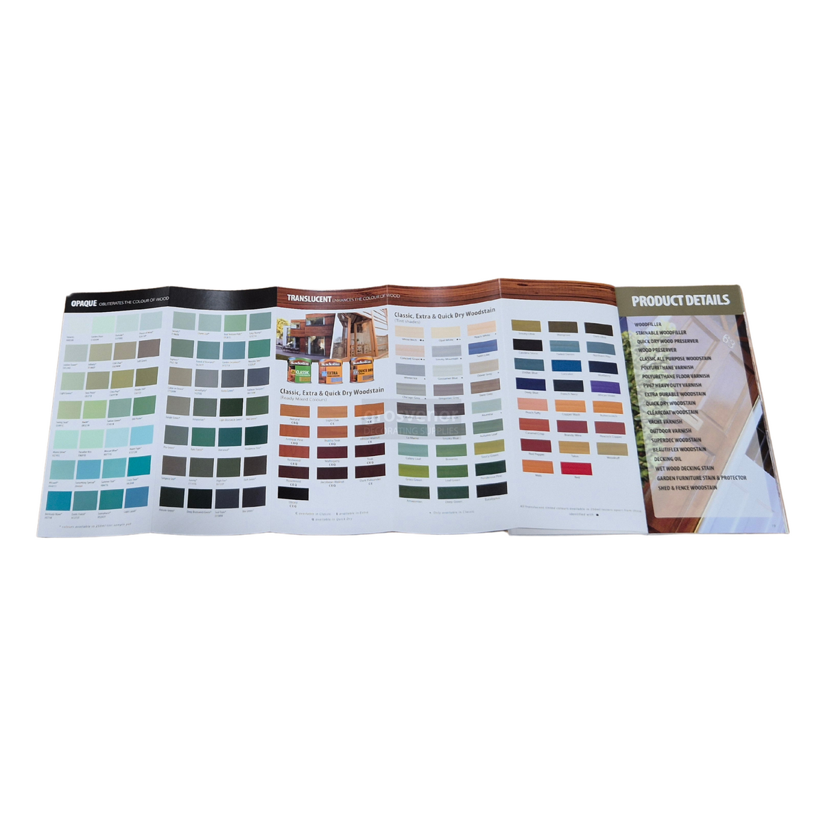 Sadolin Product & Colour Guide