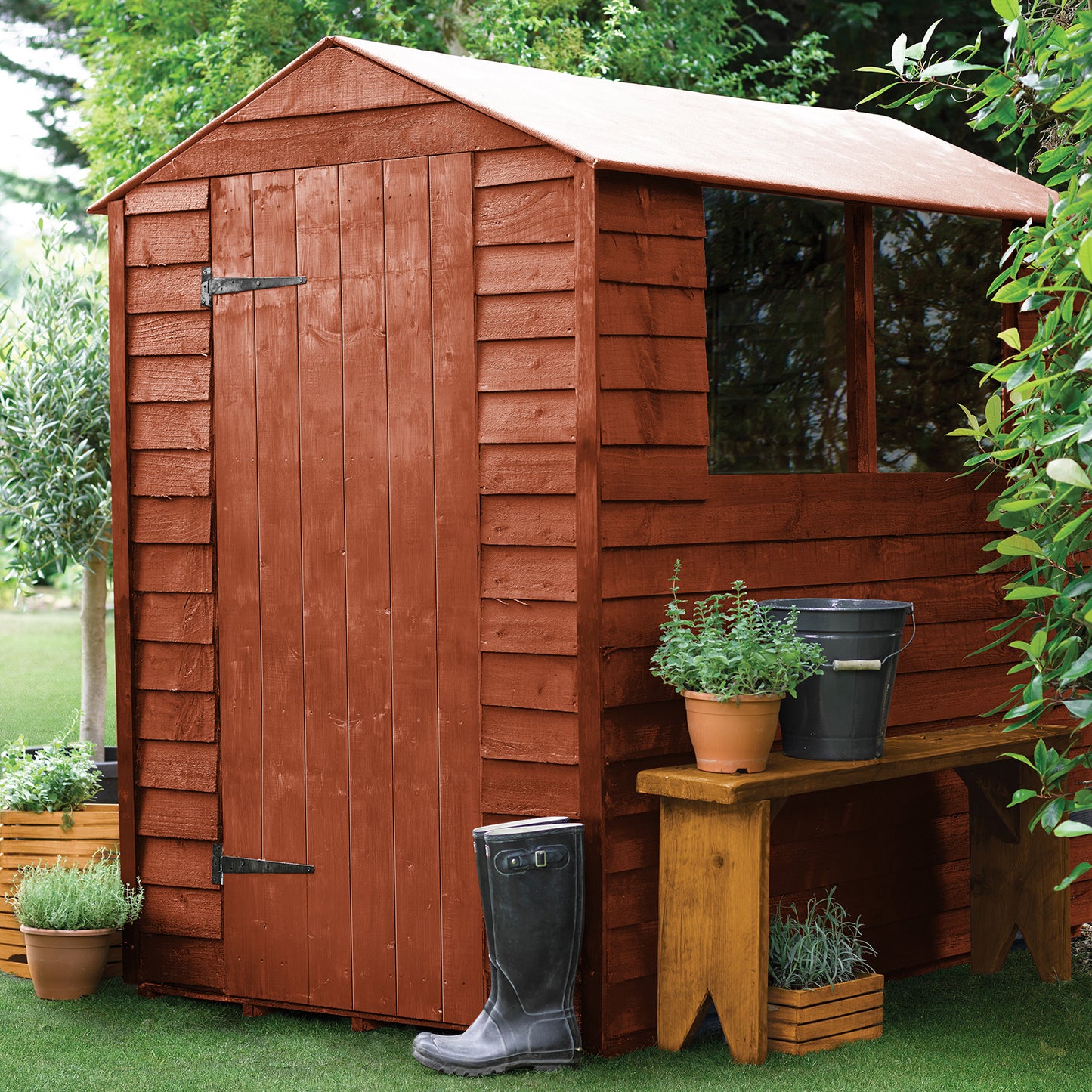 Sadolin Quick Dry Woodstain Redwood (Water-Based)