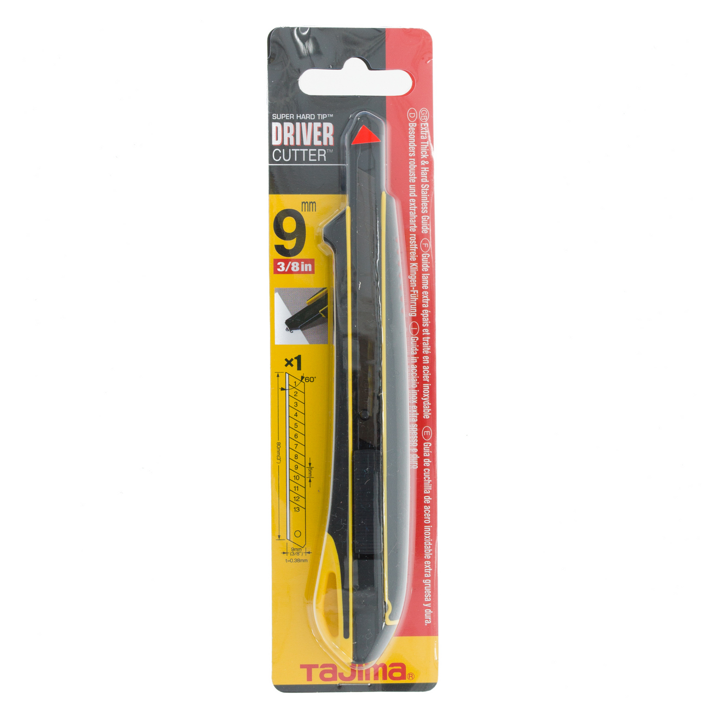 Tajima DC360YB Progrip Auto Knife 9mm