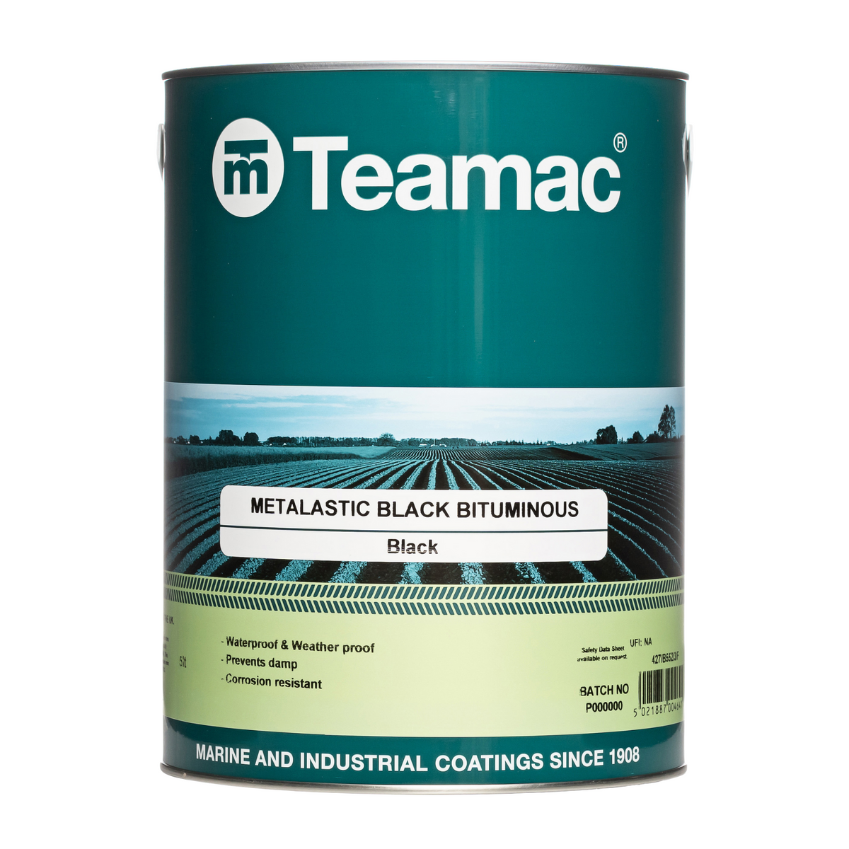 Teamac Metalastic Bituminous Black