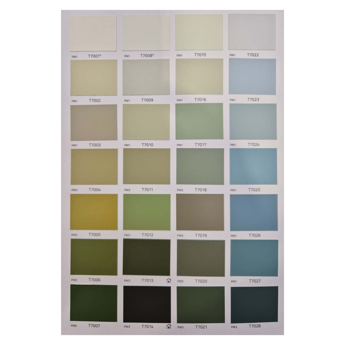 Teknos Exterior Colours Guide