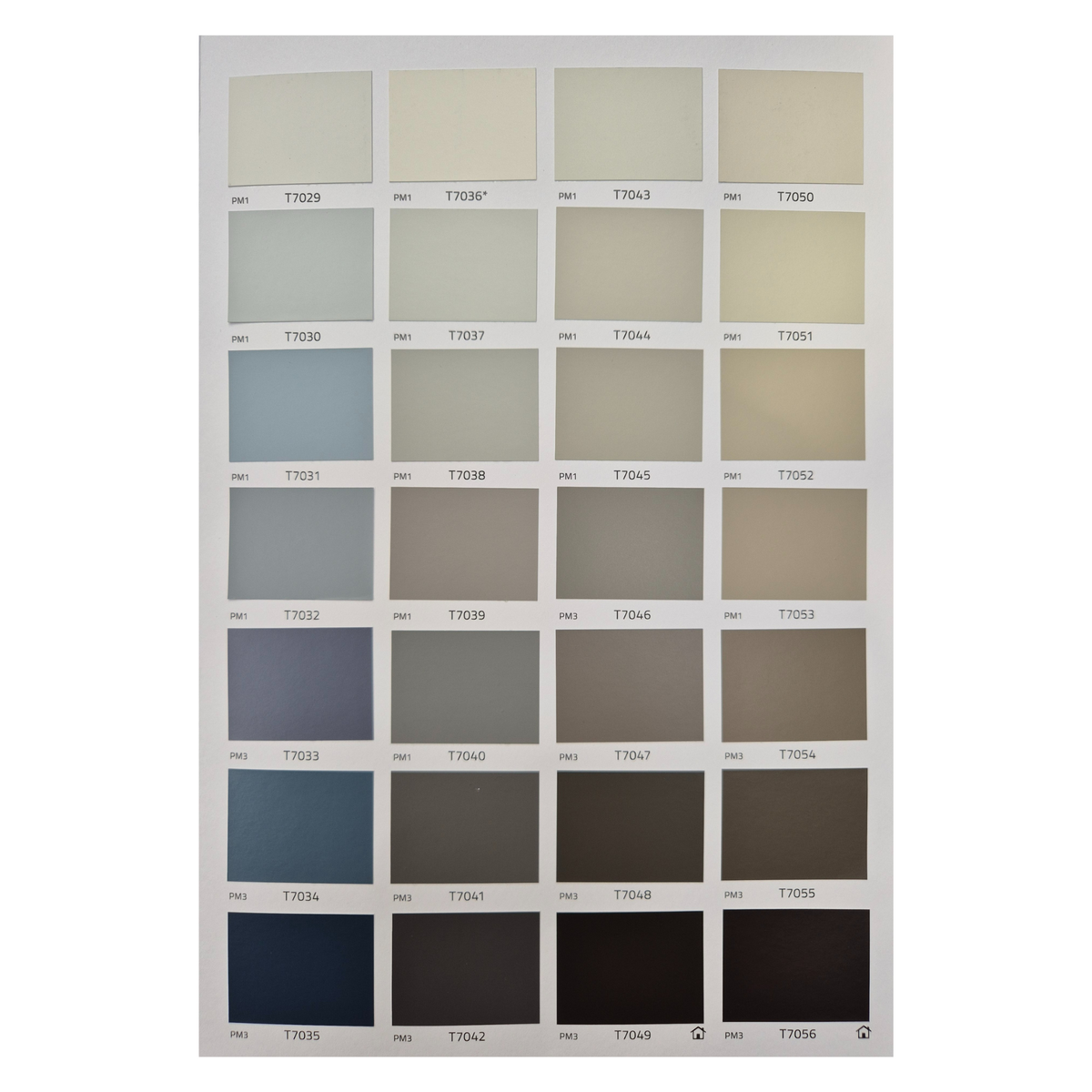 Teknos Exterior Colours Guide