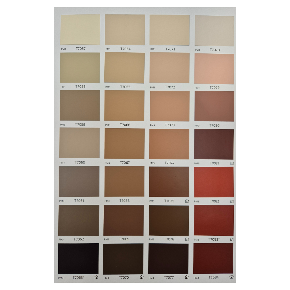 Teknos Exterior Colours Guide