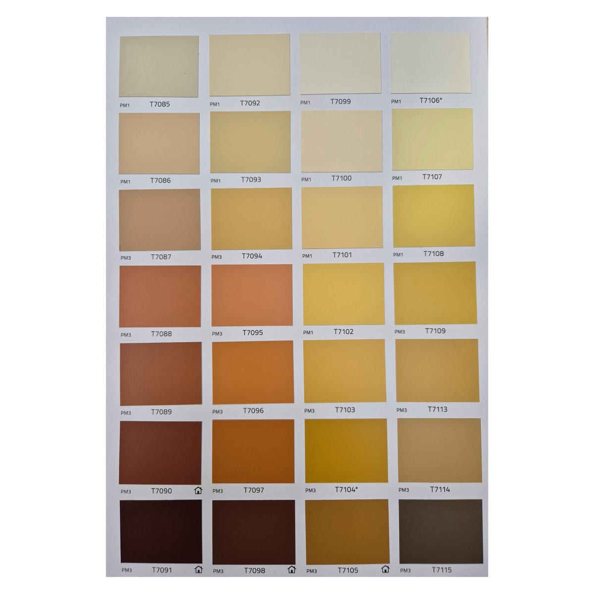 Teknos Exterior Colours Guide