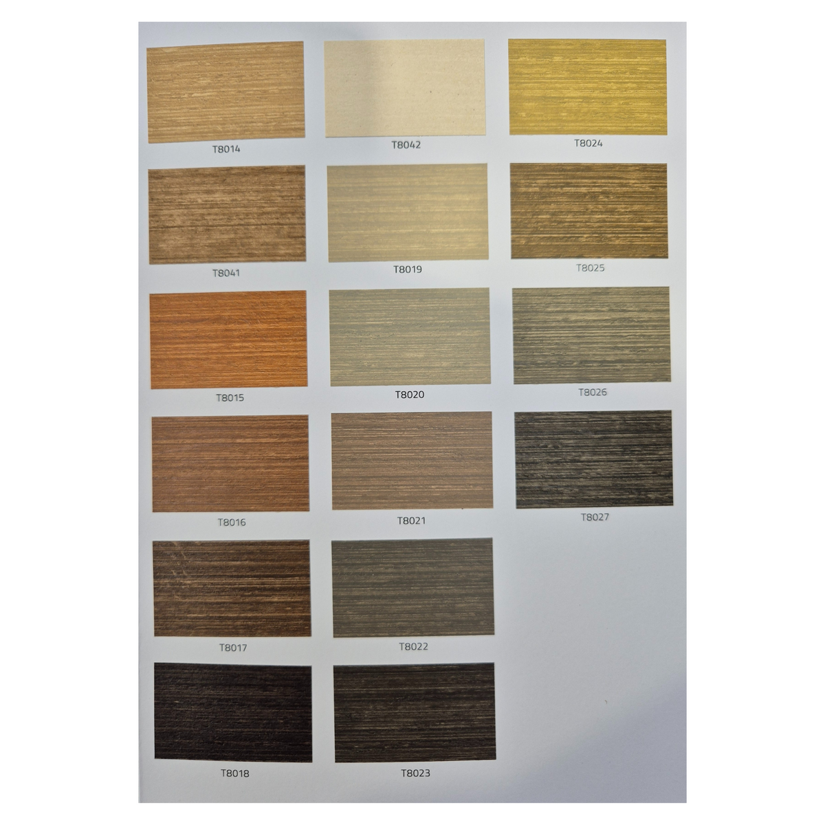 Teknos Translucent Colours Guide