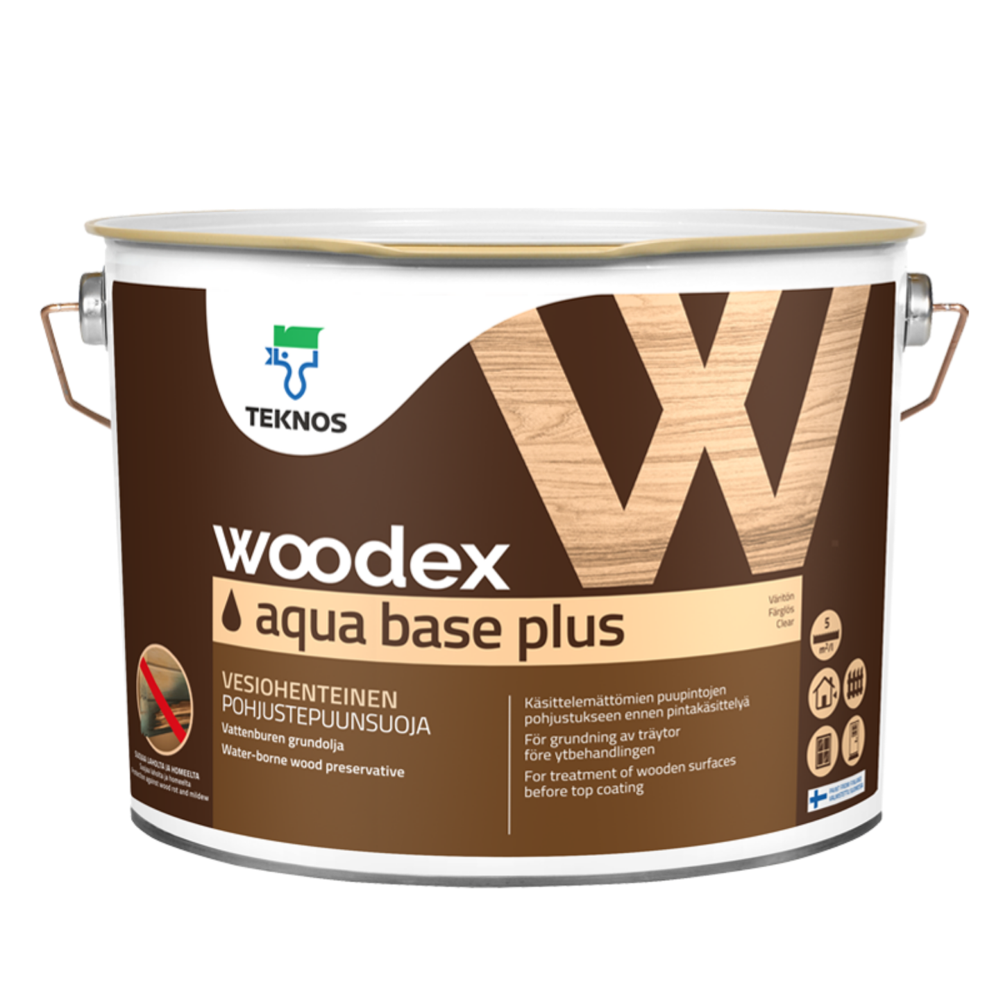 Teknos Woodex Aqua Base Plus Wood Preserver