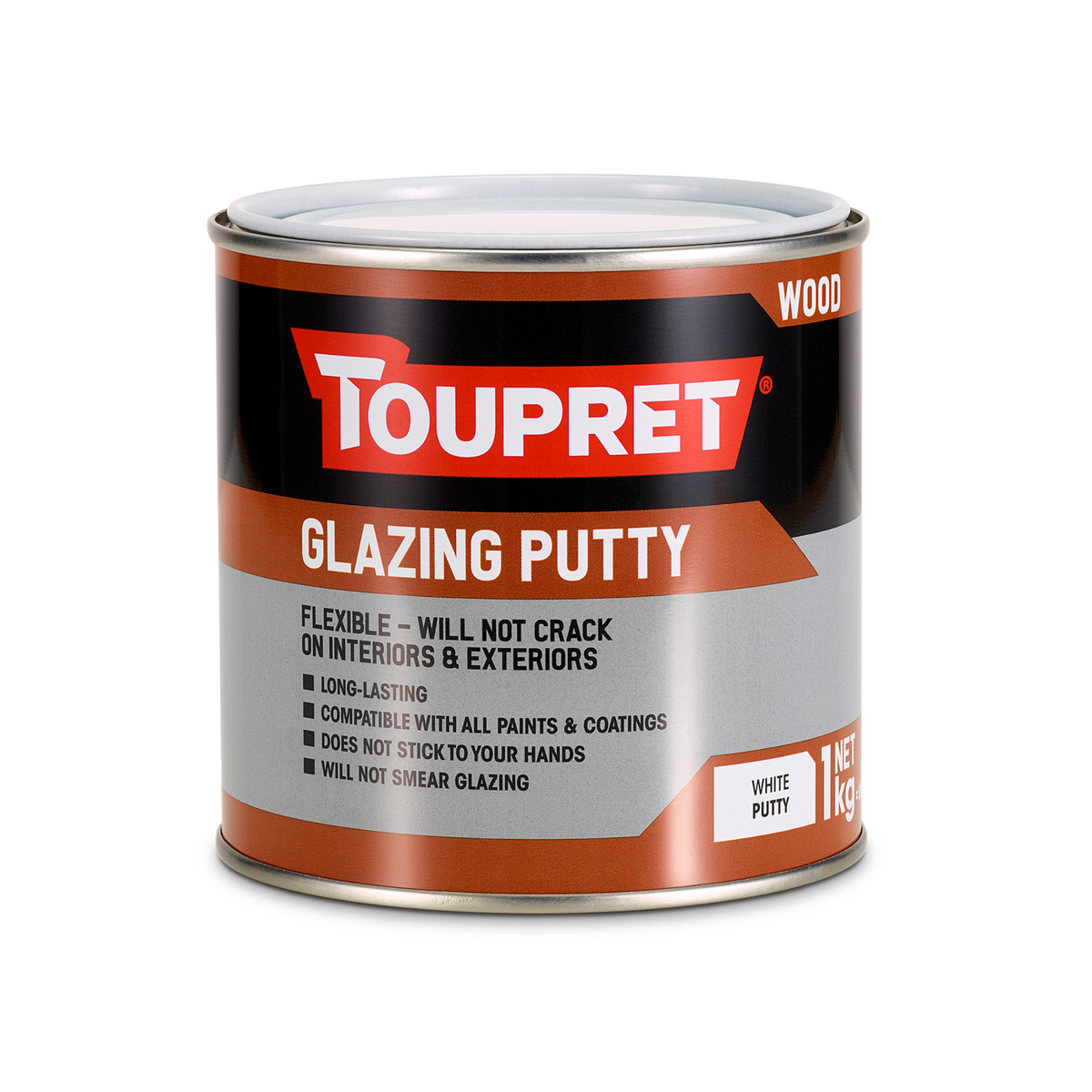 Toupret Glazing Putty White (Interior/Exterior)