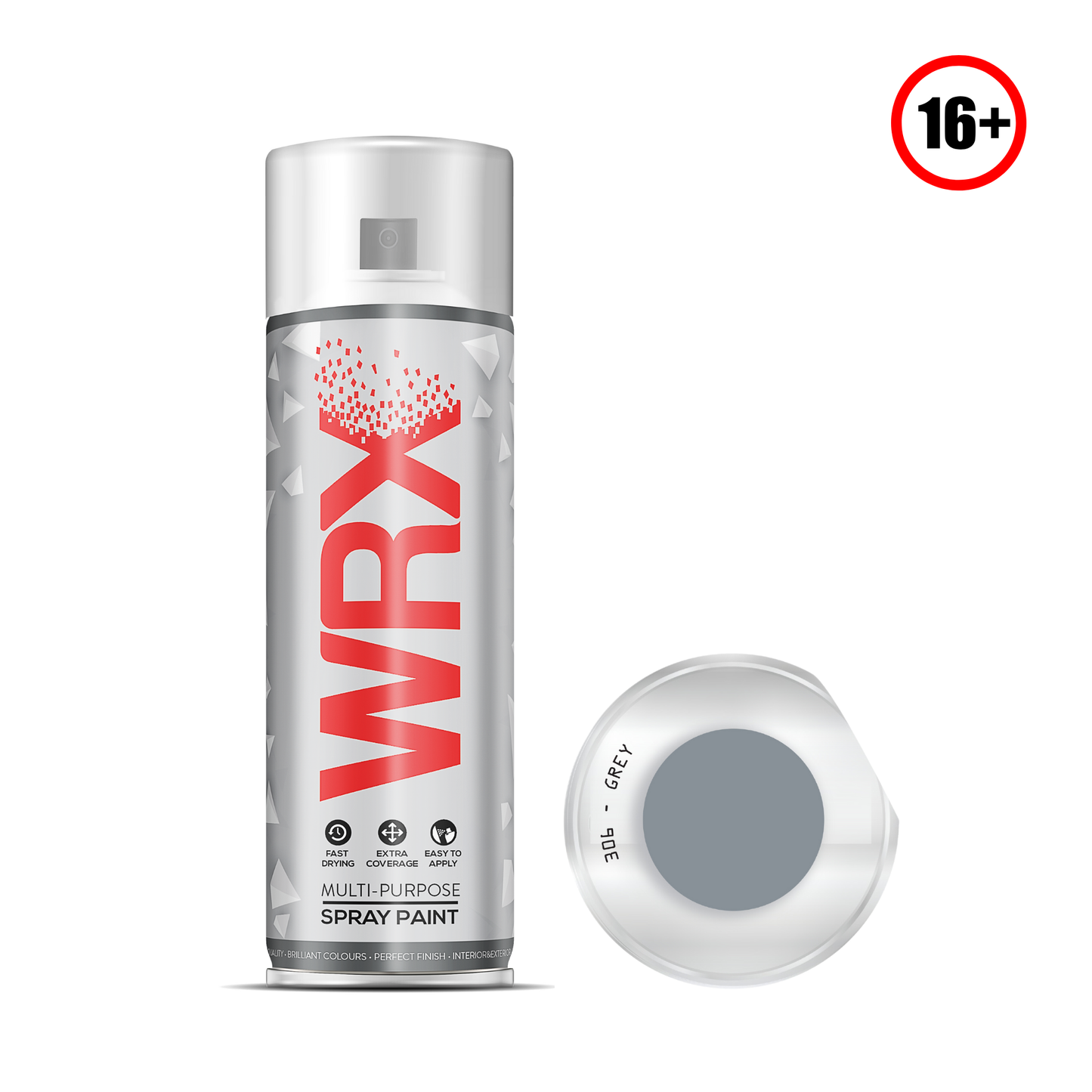 WRX Spray Paint Grey Gloss 400ml