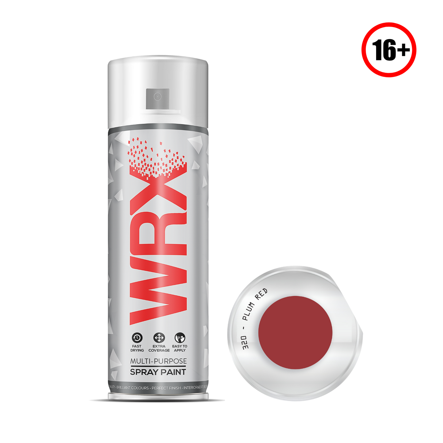 WRX Spray Paint Plum Red Gloss 400ml