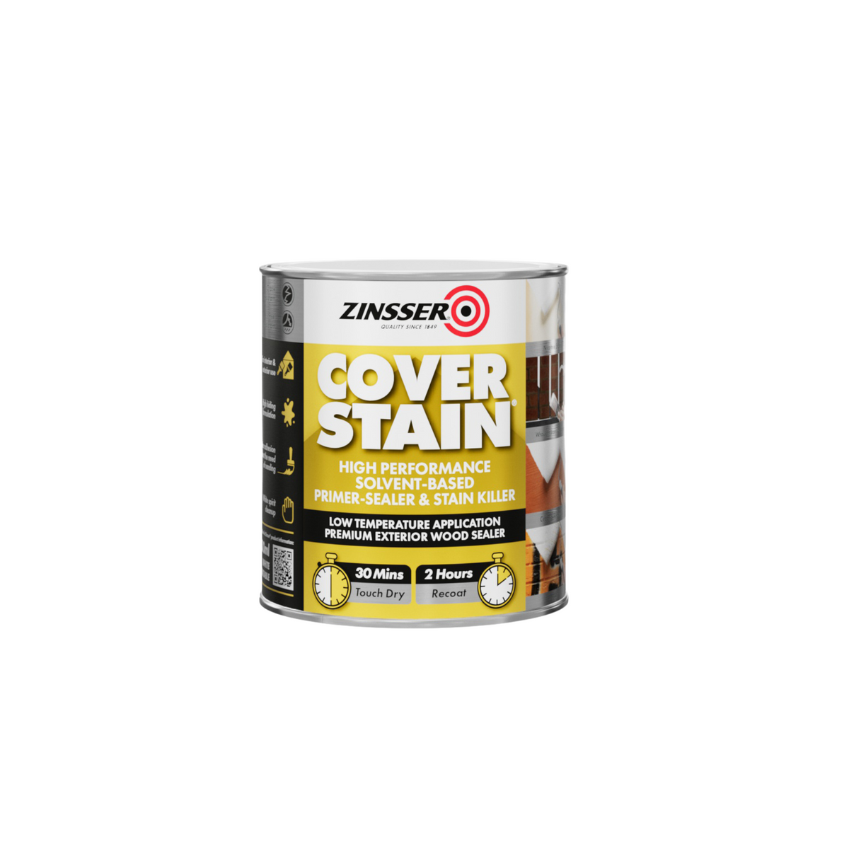 Zinsser Cover Stain All Purpose Stain Block Primer Sealer White