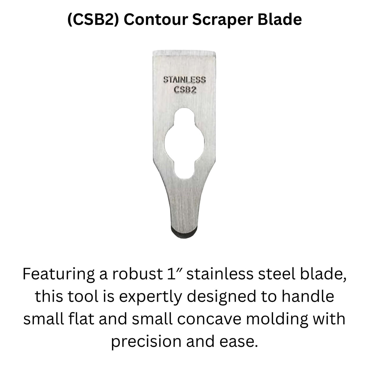 Allway Soft Grip Contour Scraper Set - 6 Piece