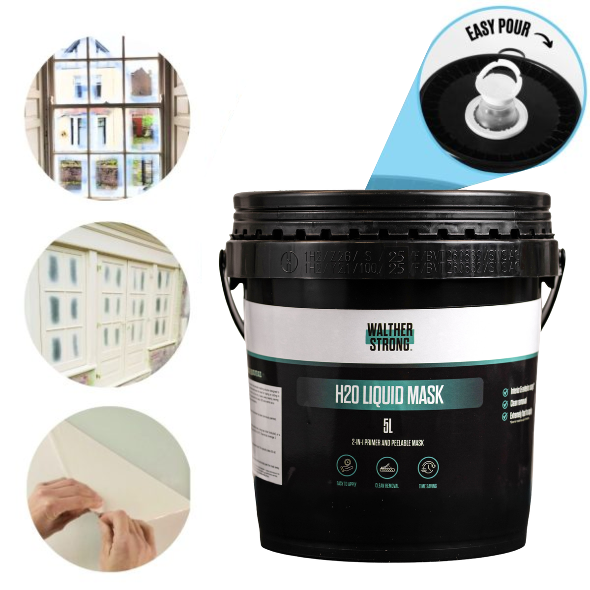 Walther Strong H2O Interior/Exterior Liquid Masking Tape