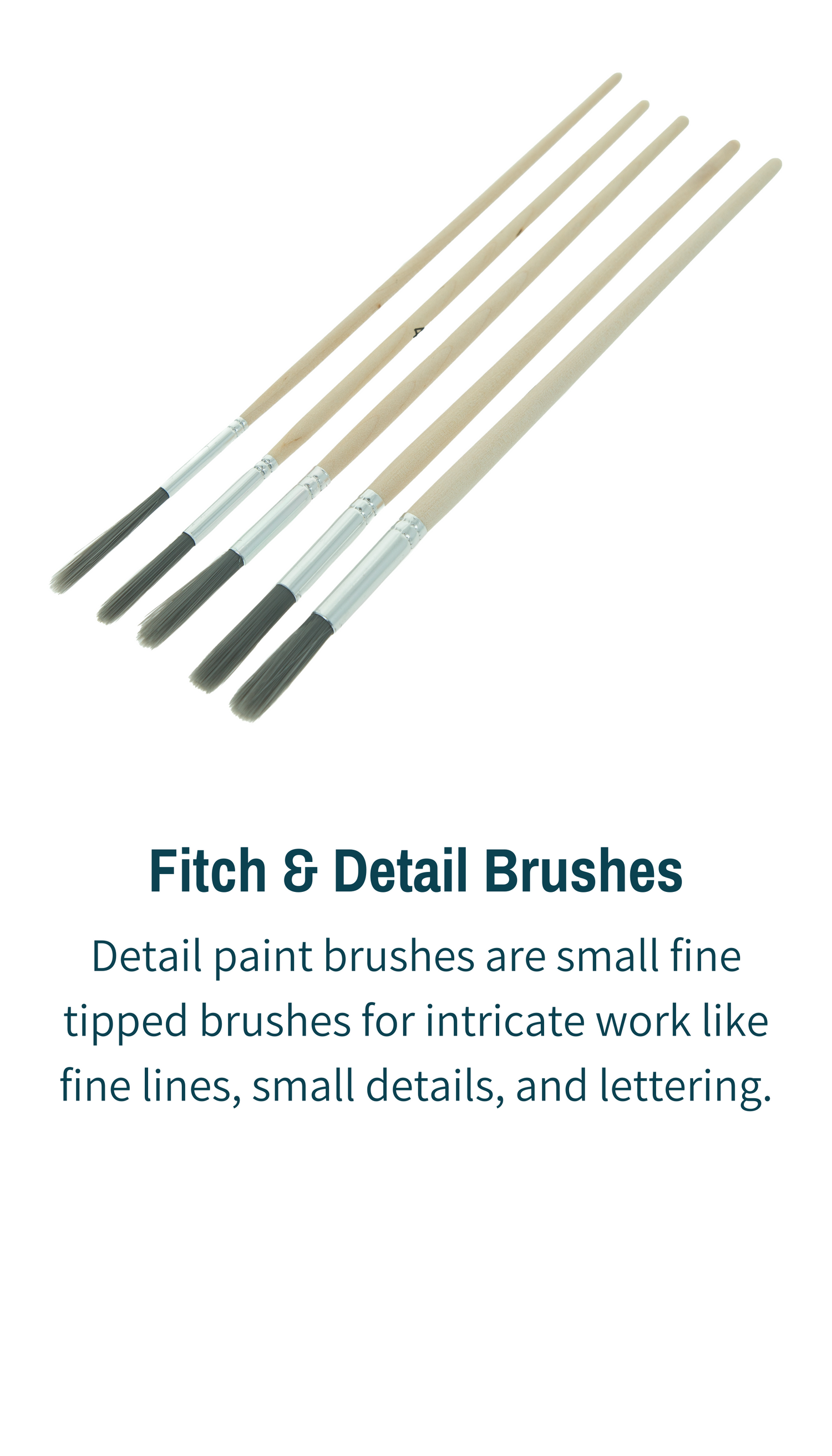 Fitch & Detail Paint Brushes