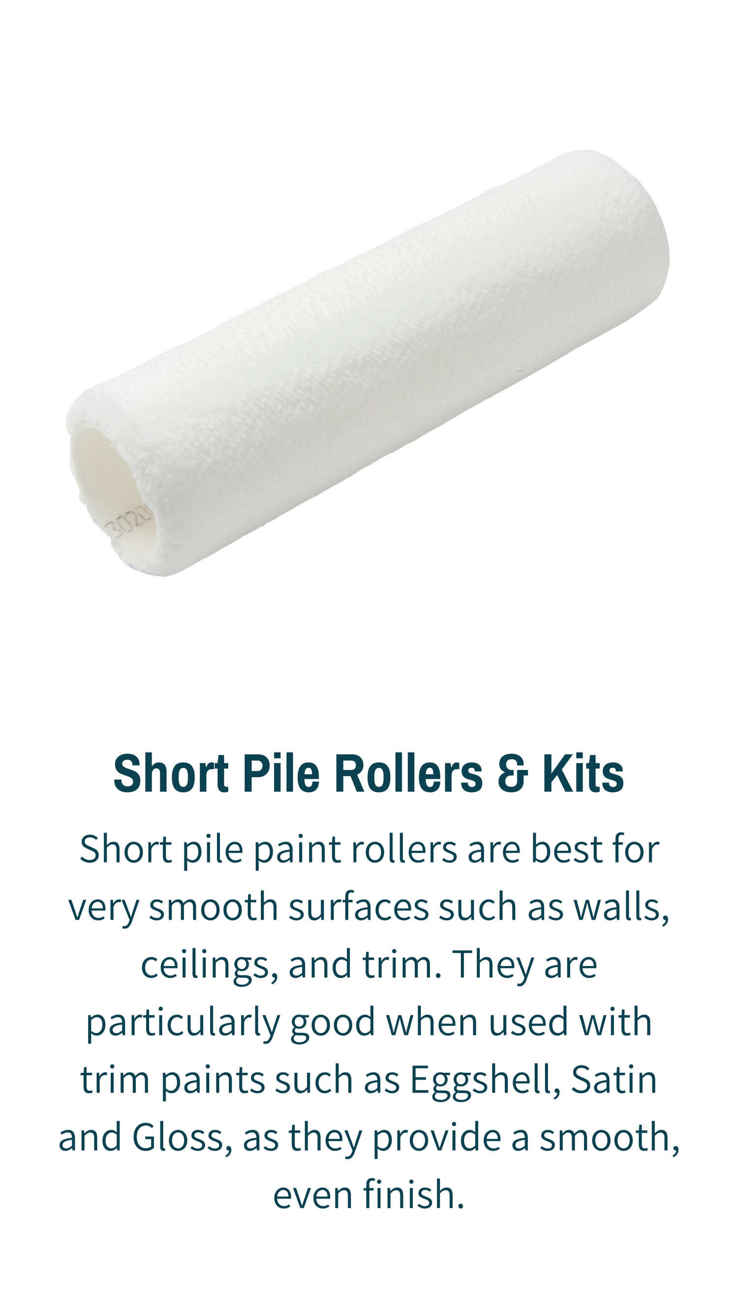 Short Pile Paint Rollers