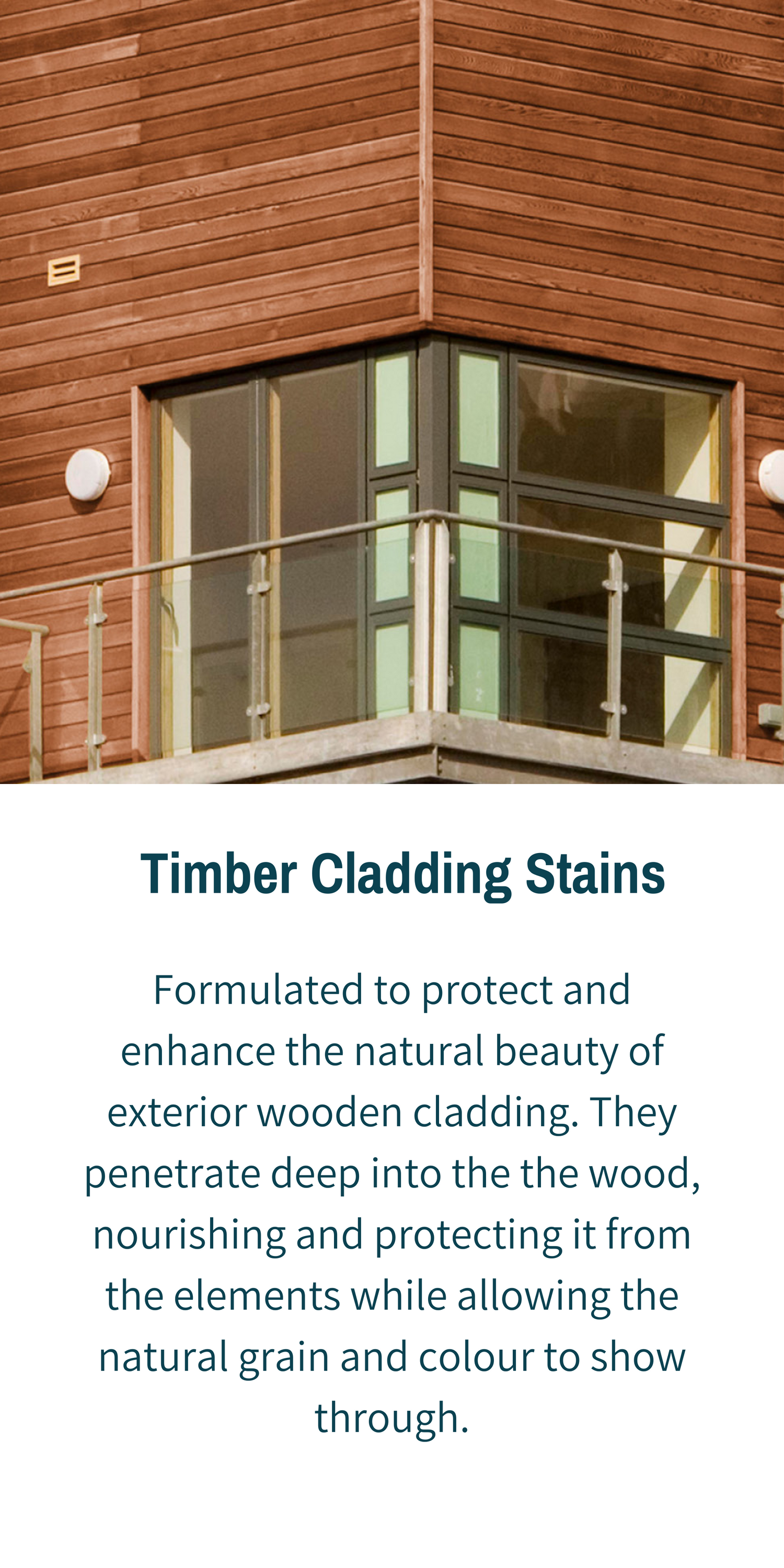 Timber Cladding Stains