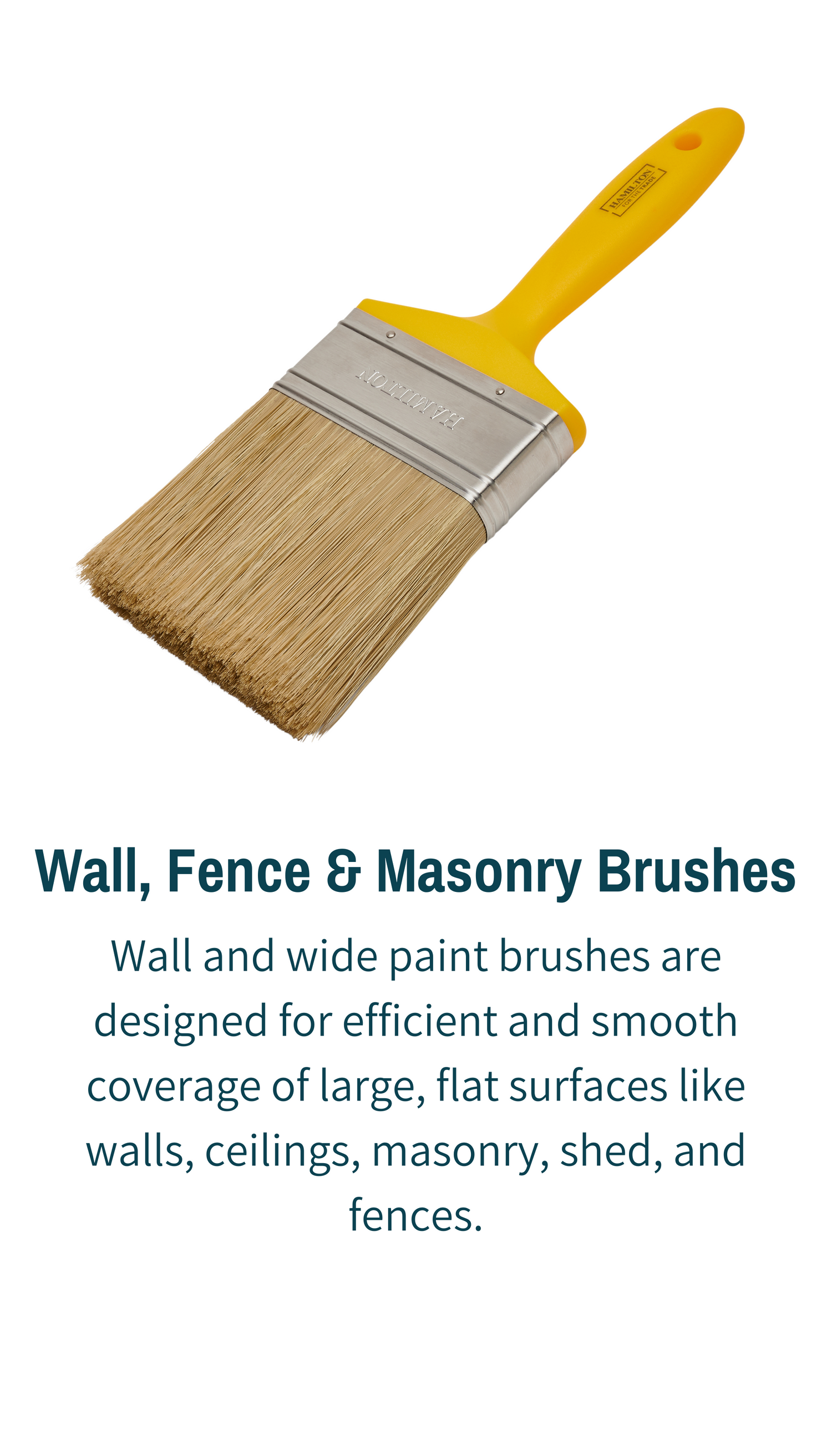 Wall, Fence & Masonry Brushes