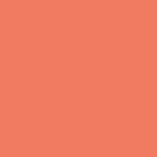 Solid dark pink orange coral colour swatch showing Benjamin Moore  Fresno 020 paint colour