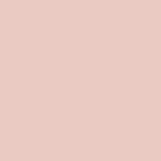 Solid light pink colour swatch showing Benjamin Moore Rose Blush 0paint colour 