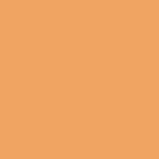 Solid mid tone orange colour swatch showing Benjamin Moore Antelope Canyon 125 paint colour