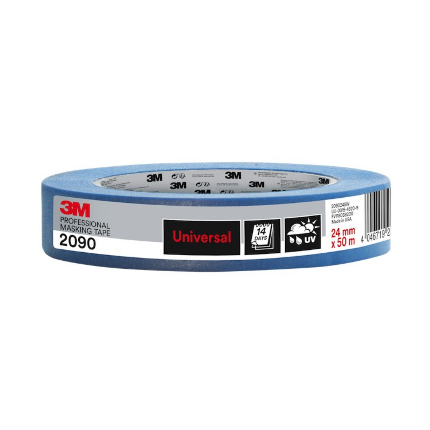 3M PROFESSIONAL MULTI-SURFACE 14 DAY MASKING TAPE (2090 BLUE)