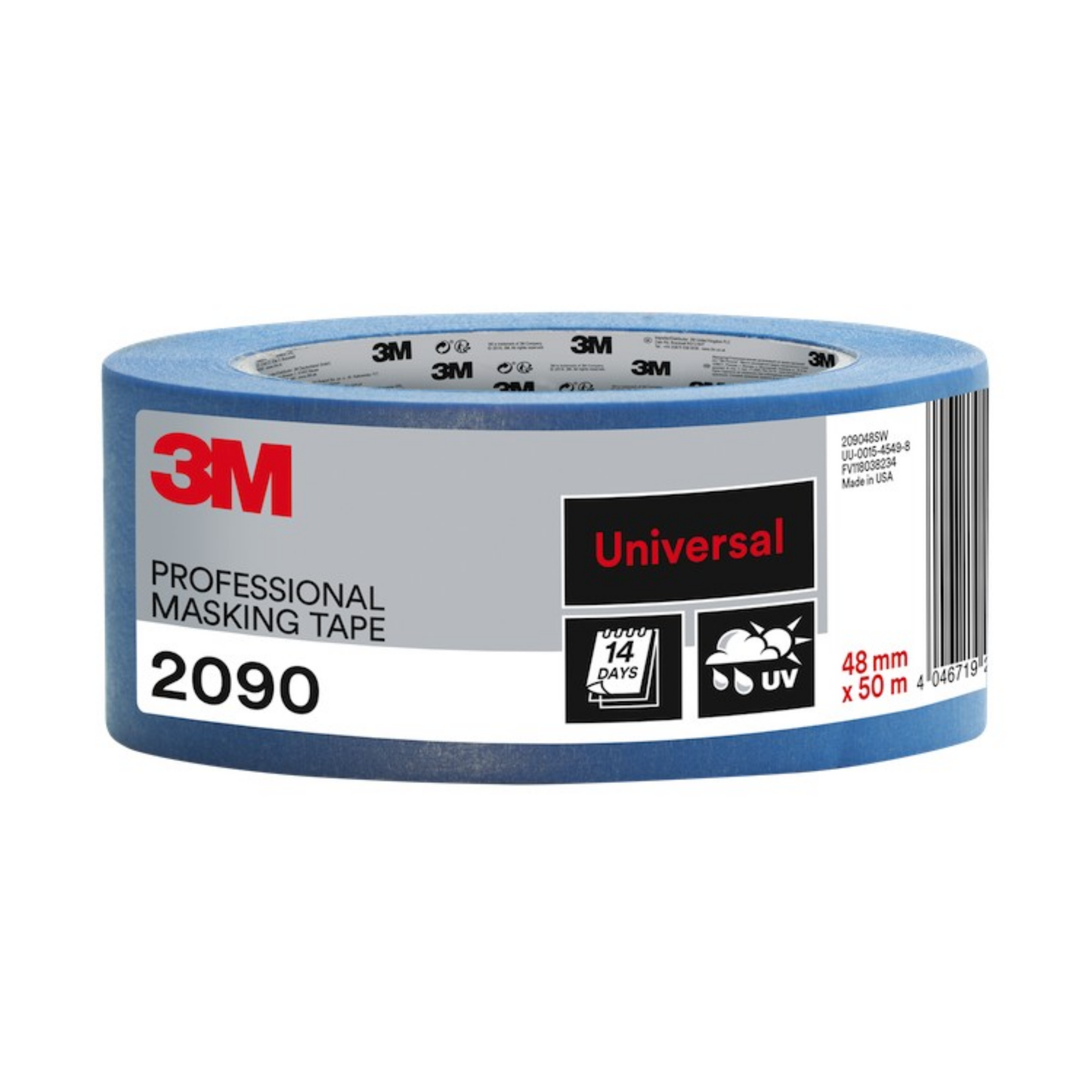 3M PROFESSIONAL MULTI-SURFACE 14 DAY MASKING TAPE (2090 BLUE)