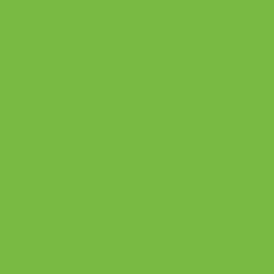 Solid deep parrot green colour swatch showing Benjamin Moore Apple Lime Cocktail 420 paint colour