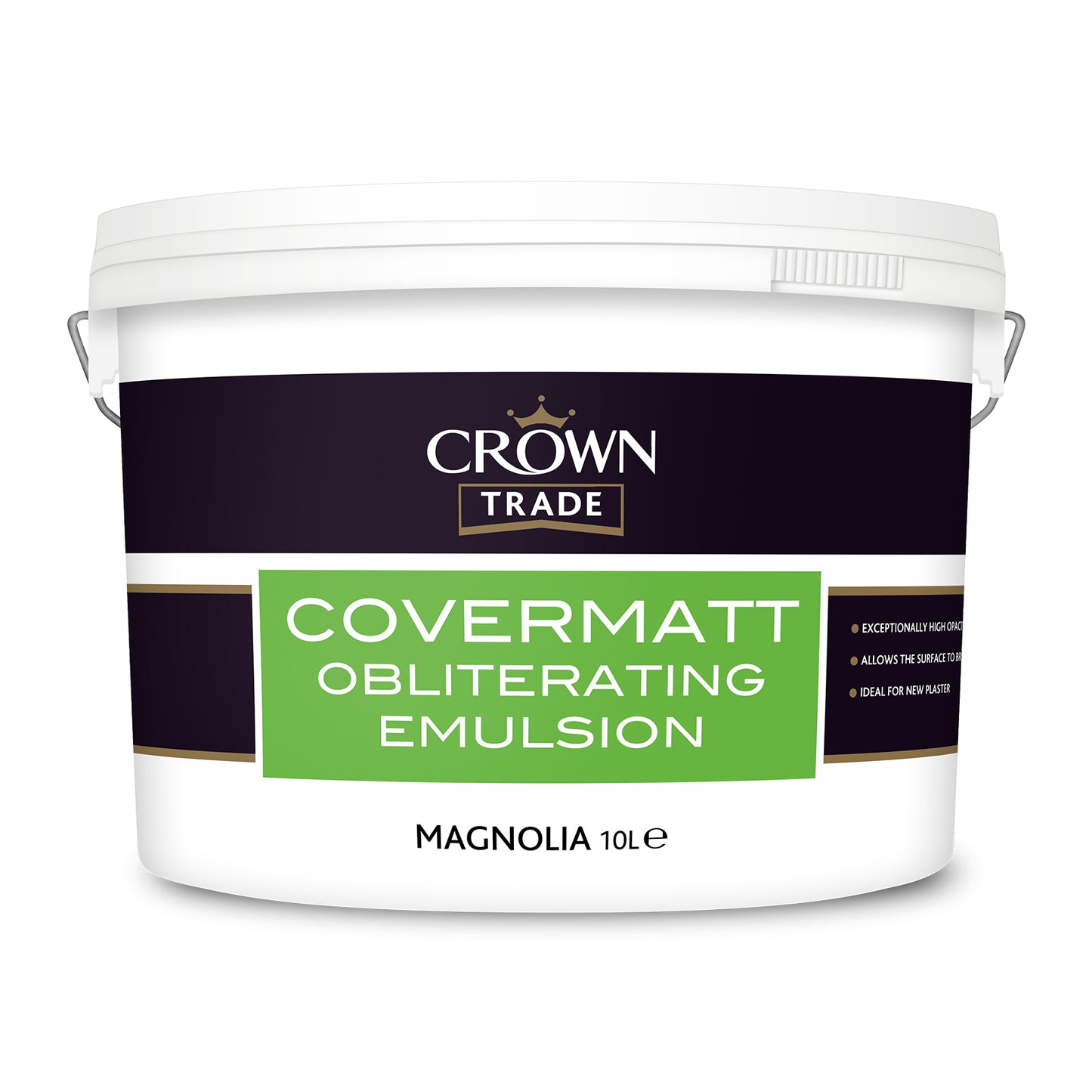 CROWN TRADE COVERMATT OBLITERATING EMULSION MAGNOLIA