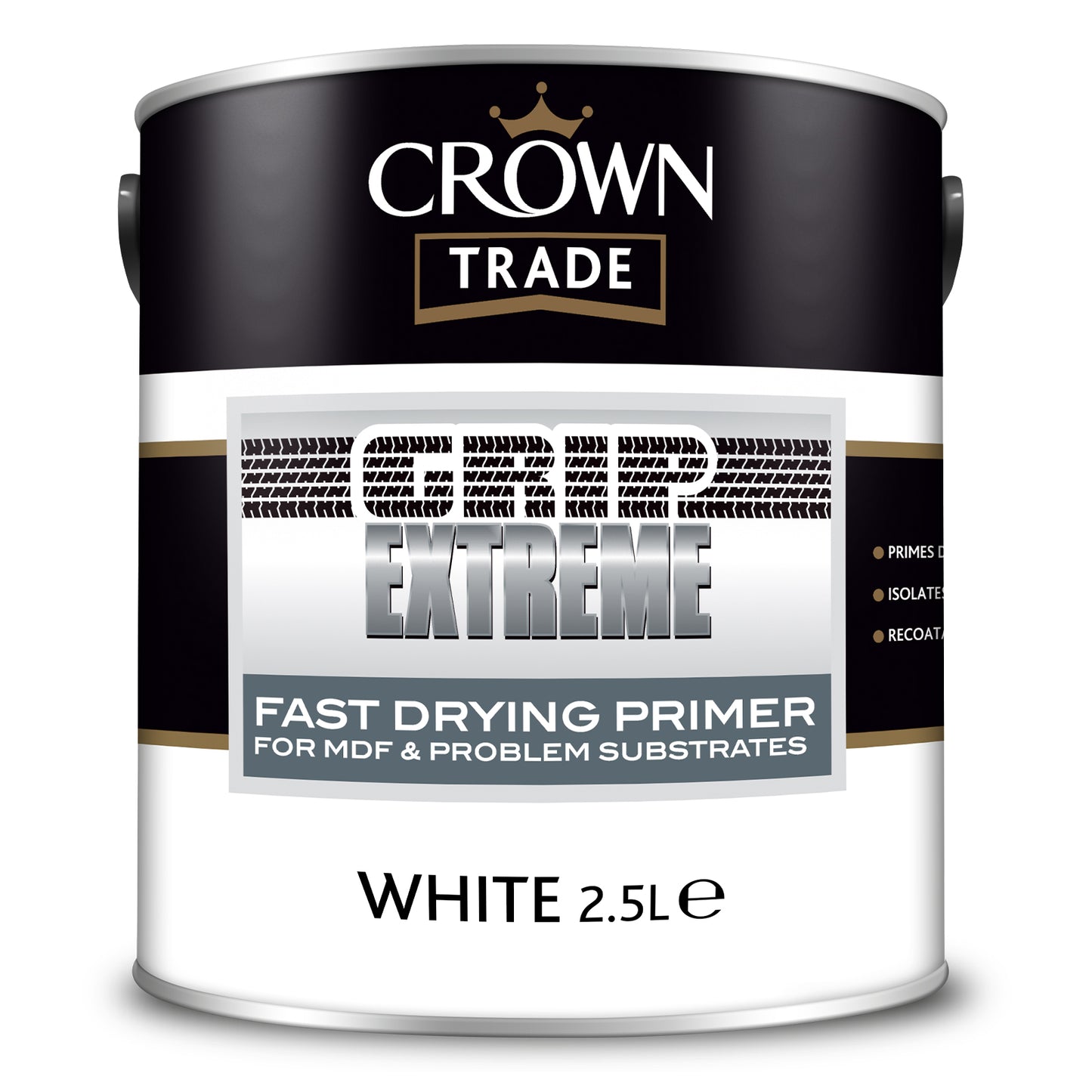 CROWN TRADE GRIP EXTREME MDF AND ADHESION PRIMER WHITE