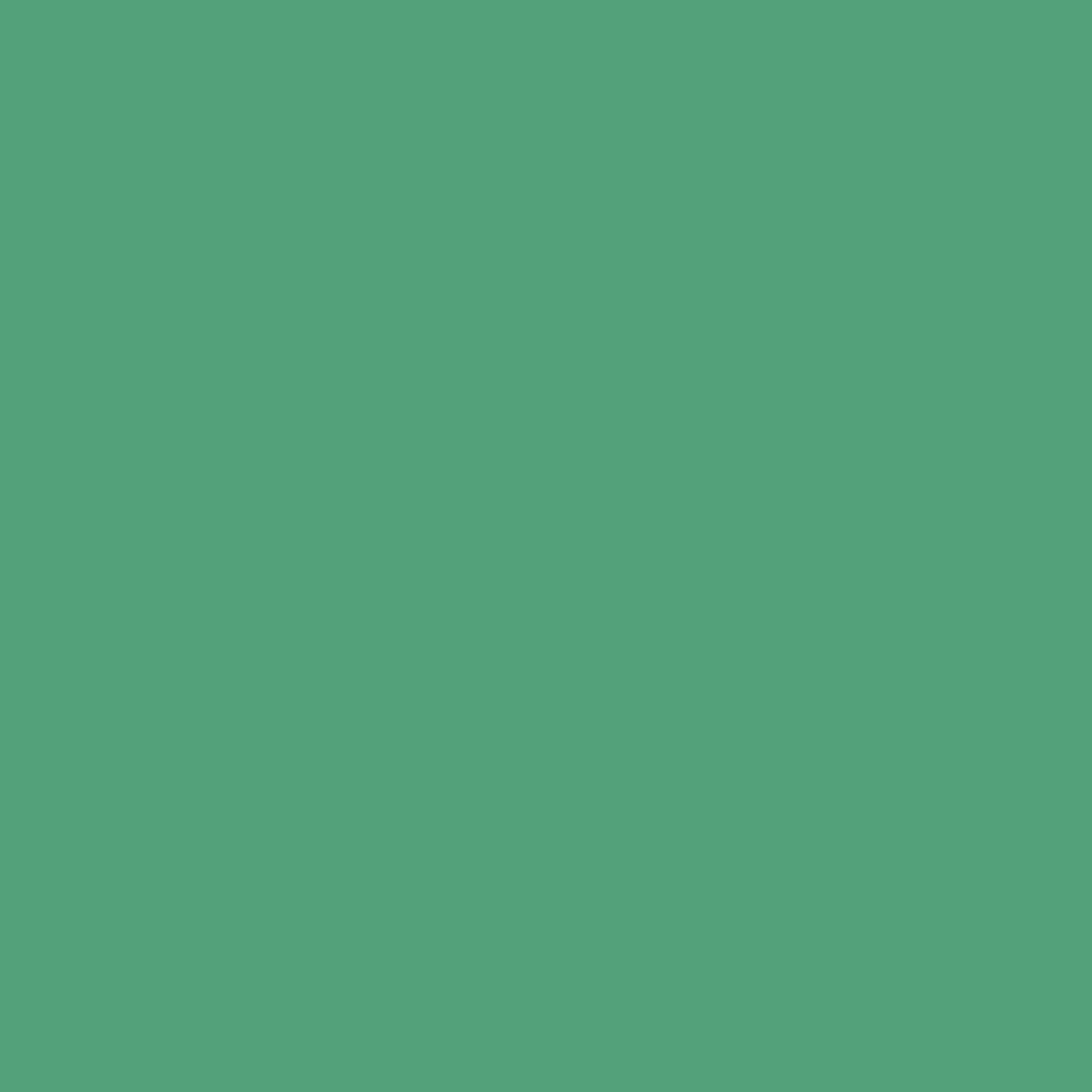 Solid deep green colour swatch showing Benjamin Moore Scotch Plains Green 587 paint colour