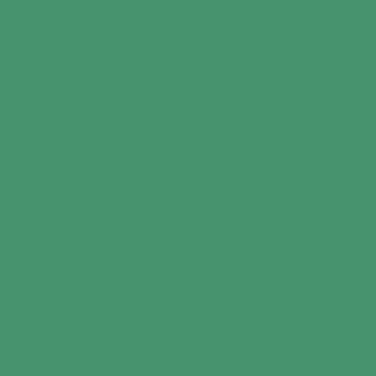 Solid deep green colour swatch showing Benjamin Moore Luck Of The Irish 588 paint colour