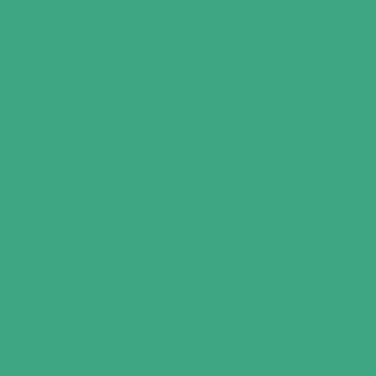 Solid deep green colour swatch showing Benjamin Moore Island Getaway 593 paint colour