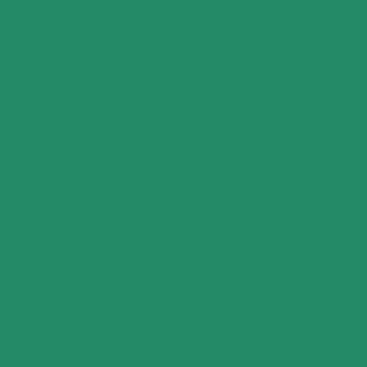 Solid deep green colour swatch showing Benjamin Moore Peridot 594 paint colour