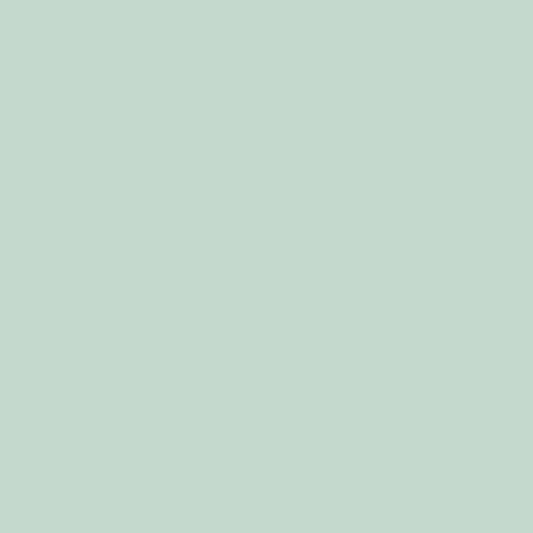 Solid light grey green colour swatch showing Benjamin Moore Aberdeen Green 631 paint 