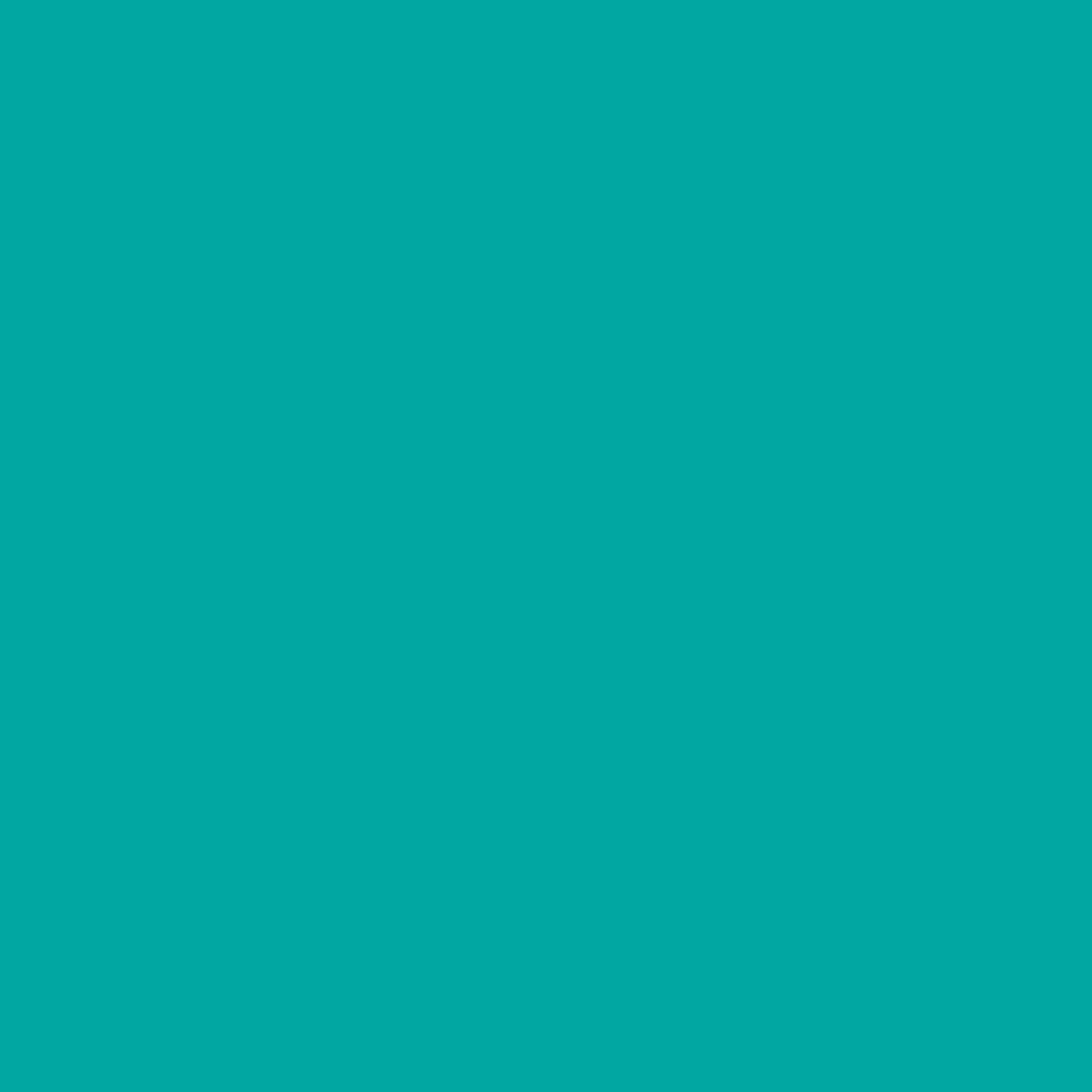 Solid deep turquoise green colour swatch showing Benjamin Moore Poseidon 664 paint colour