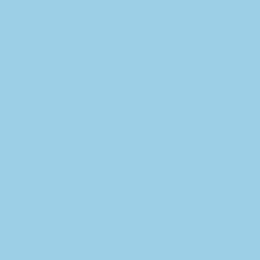 Solid light blue colour swatch showing Benjamin Moore Crisp Morning Air 780 paint colour