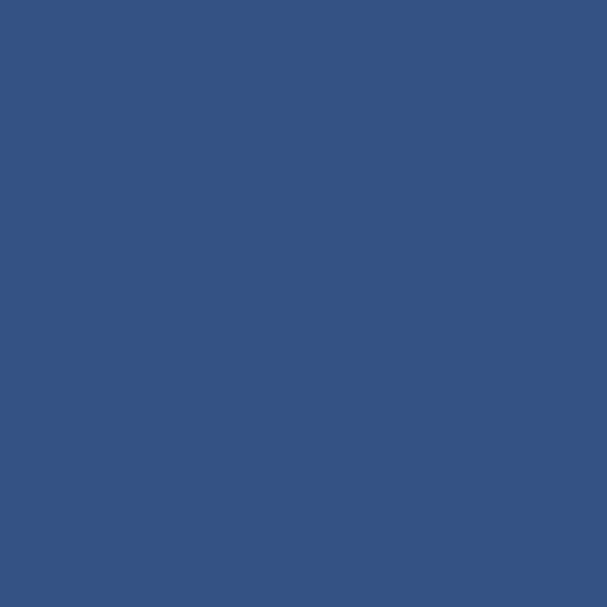 Solid dark blue colour swatch showing Benjamin Moore Blueberry Hill 812 paint colour