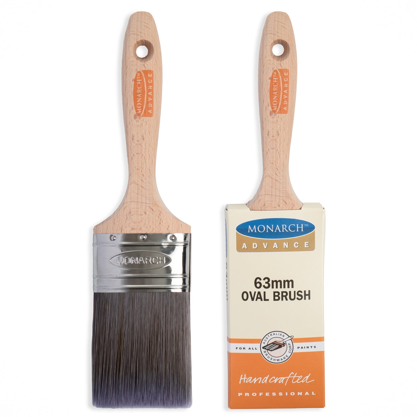 MONARCH ADVANCE OVAL BRUSH 63MM (2.5')