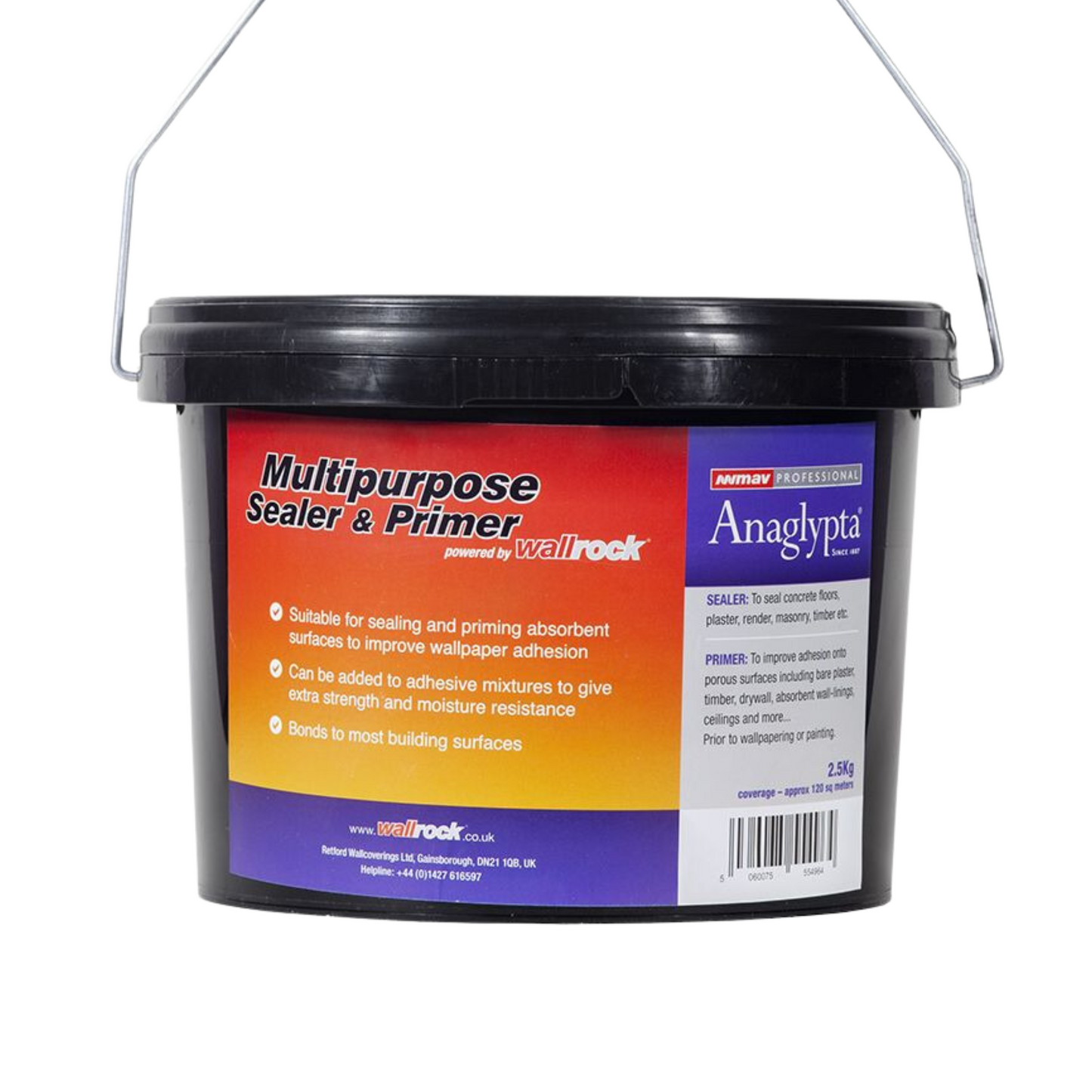 MAV Wallrock PVA Multi Purpose Primer/Sealer 2.5KG