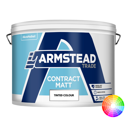 ARMSTEAD TRADE CONTRACT MATT EMULSION TINTED COLOUR