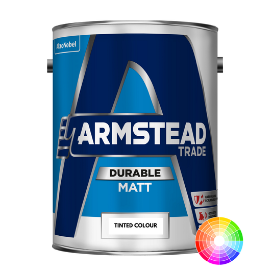 ARMSTEAD TRADE DURABLE MATT EMULSION TINTED COLOUR