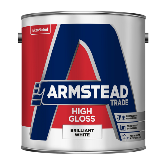 ARMSTEAD TRADE OIL HIGH GLOSS BRILLIANT WHITE