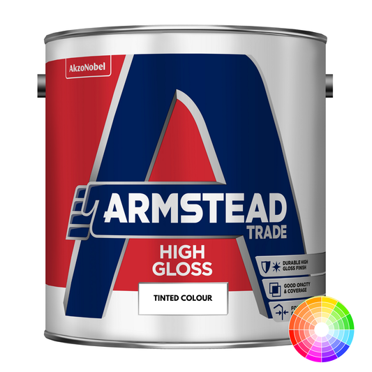 ARMSTEAD TRADE OIL HIGH GLOSS TINTED COLOUR