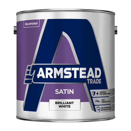 ARMSTEAD TRADE OIL SATIN BRILLIANT WHITE