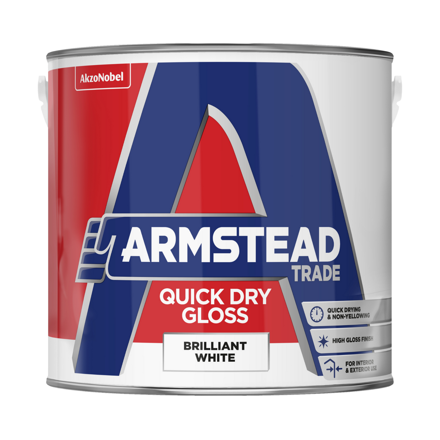 Armstead Trade Quick Dry Gloss Brilliant White