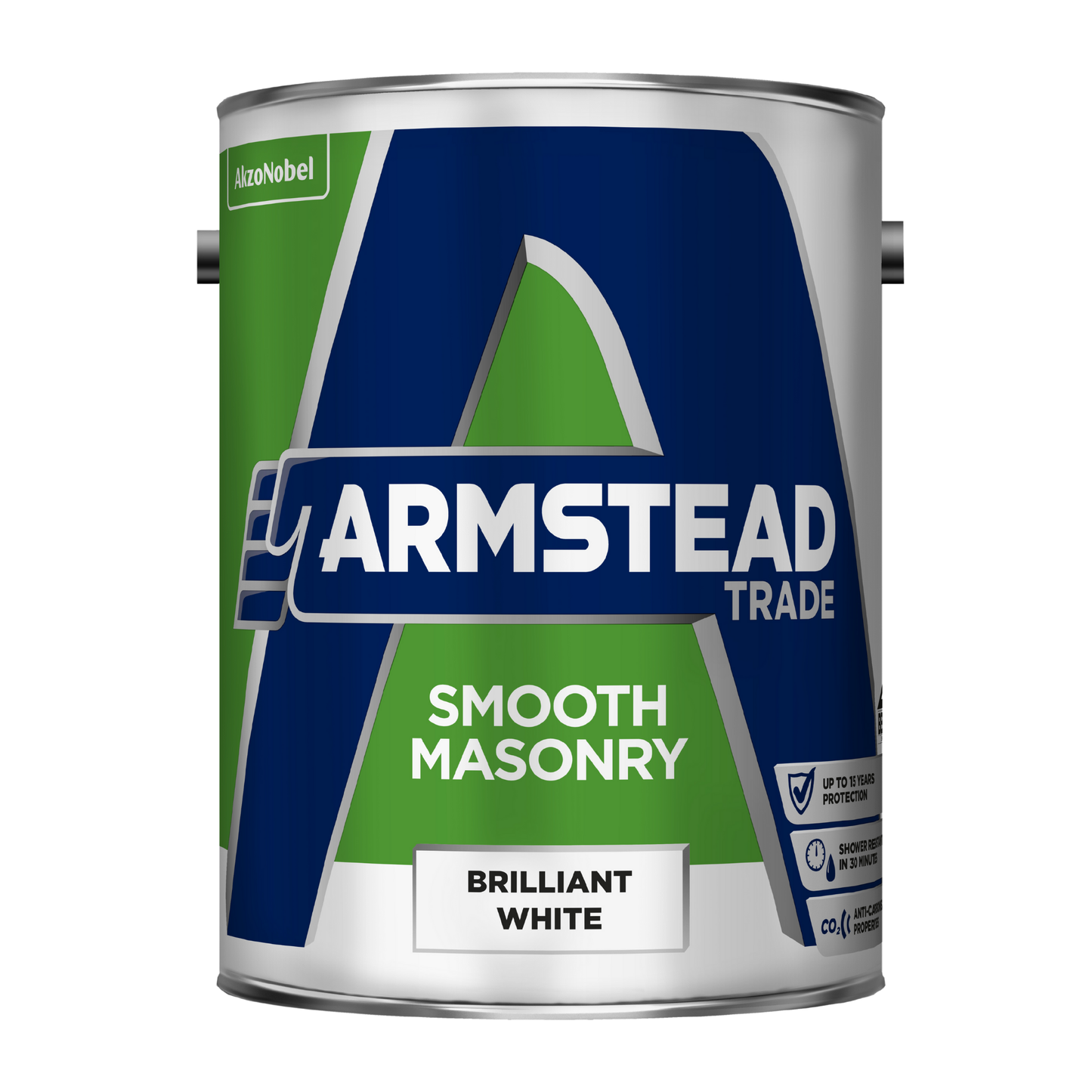 ARMSTEAD TRADE SMOOTH MASONRY PAINT BRILLIANT WHITE