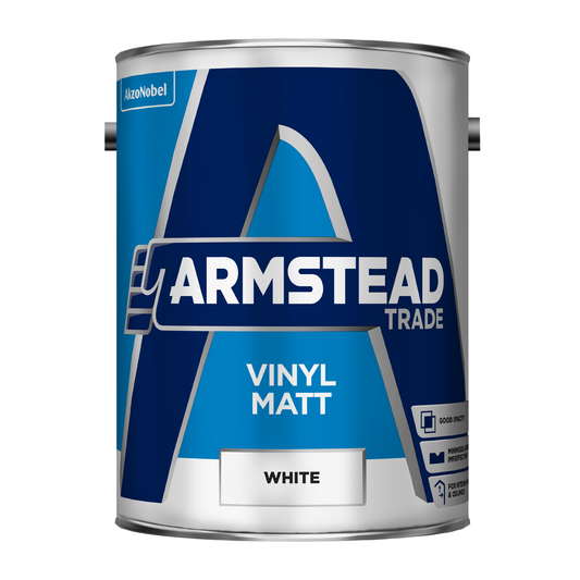 ARMSTEAD TRADE VINYL MATT EMULSION WHITE